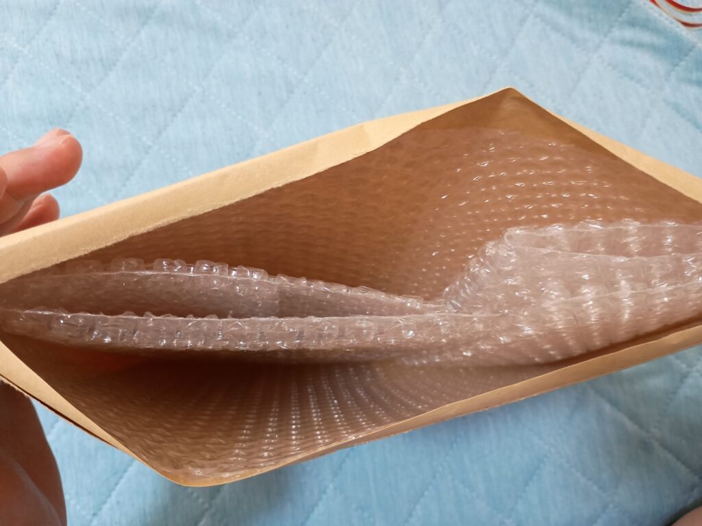 到着時の梱包状態